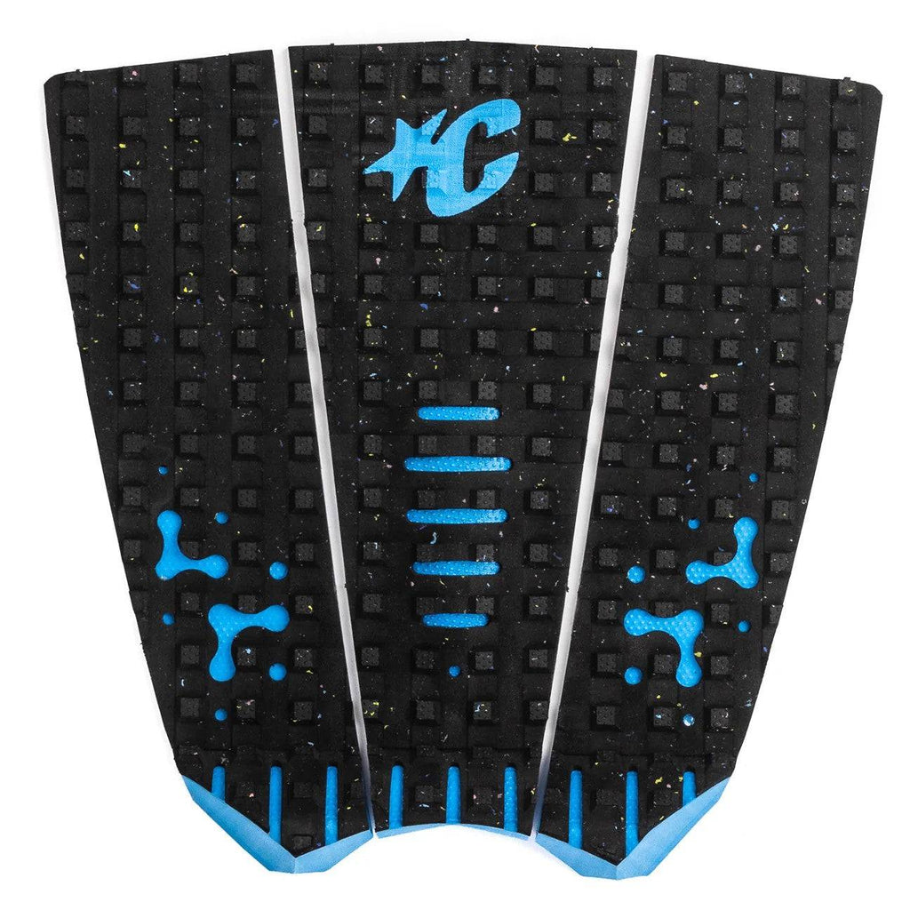 Creatures Of Leisure Mick Fanning Lite-Loc Ecopure Tail Pad Tailpads Creatures of Leisure Carbon Cyan 