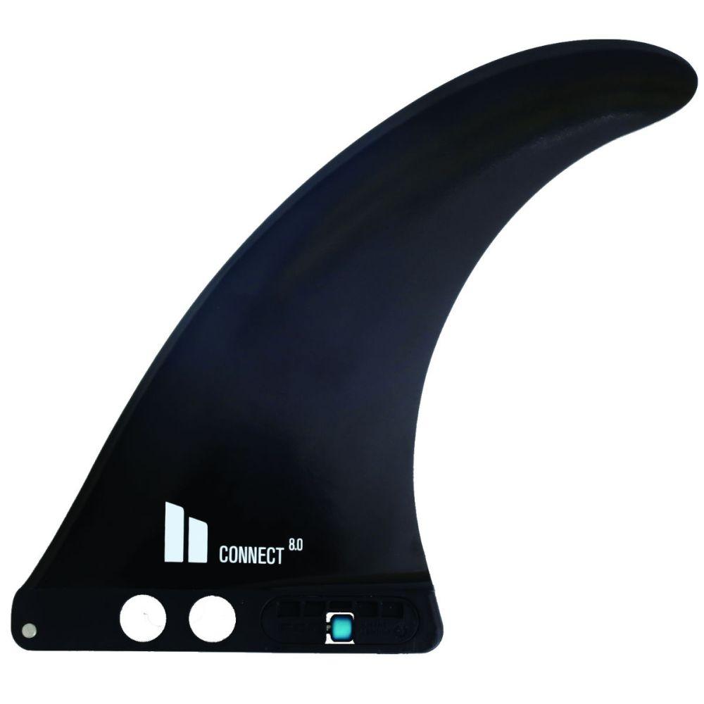 Surfboard Fins - FCS - FCS II Connect GF Black Longboard Fin - Melbourne Surfboard Shop - Shipping Australia Wide | Victoria, New South Wales, Queensland, Tasmania, Western Australia, South Australia, Northern Territory.