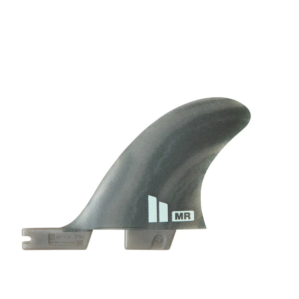 FCS II MR Neo Glass XLarge Smoke Twin + Stabiliser Fins Surfboard Fins FCS 