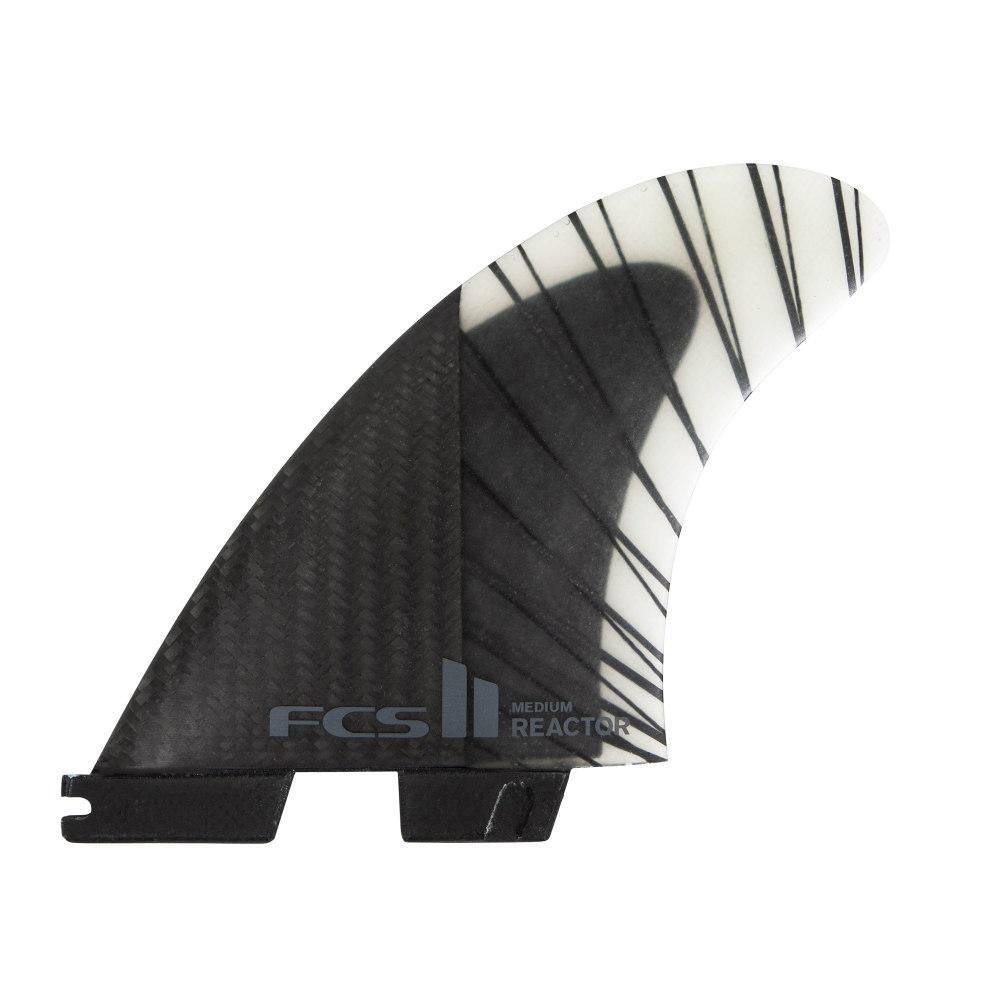 FCS II PC Carbon Replacement Fins Surfboard Fins FCS Reactor M Left